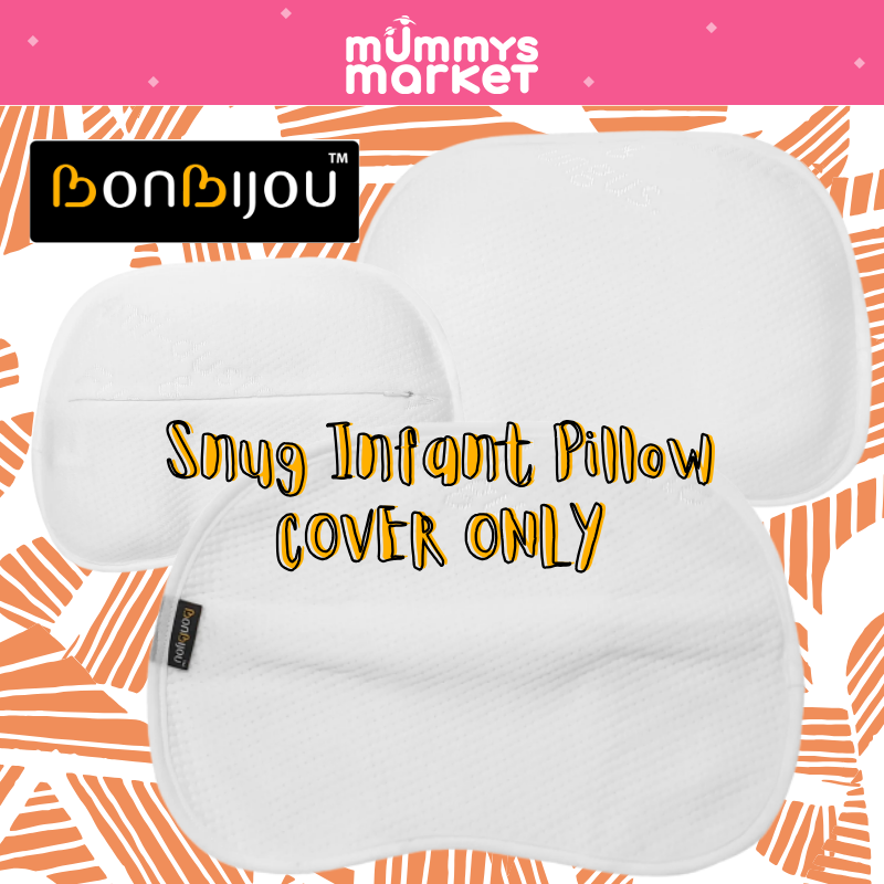 Bonbijou Snug Cool & Safe Washable Infant Pillow Cover (28x19cm)